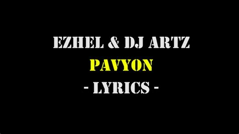 pavyon ezhel lyrics english